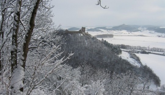 Burg Gleichen Winter